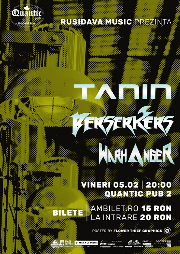 Concert Tanin, Berserkers si Warhanger in Quantic Pub 2