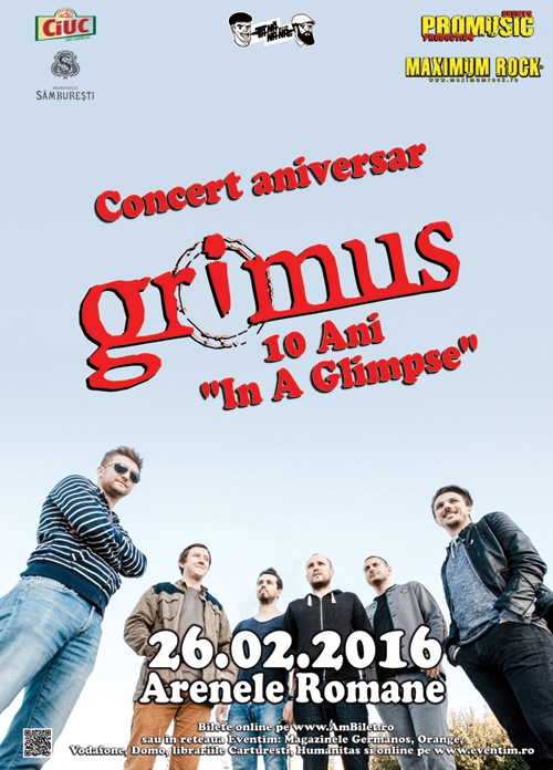 Grimus la Arenele Romane intr-un concert aniversar - '10 Ani: In A Glimpse'