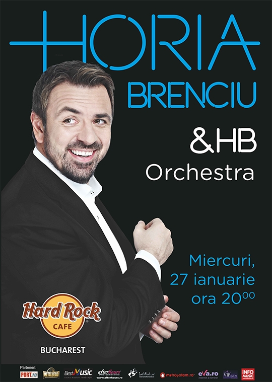 Horia Brenciu & HB Orchestra in concert la Hard Rock Cafe