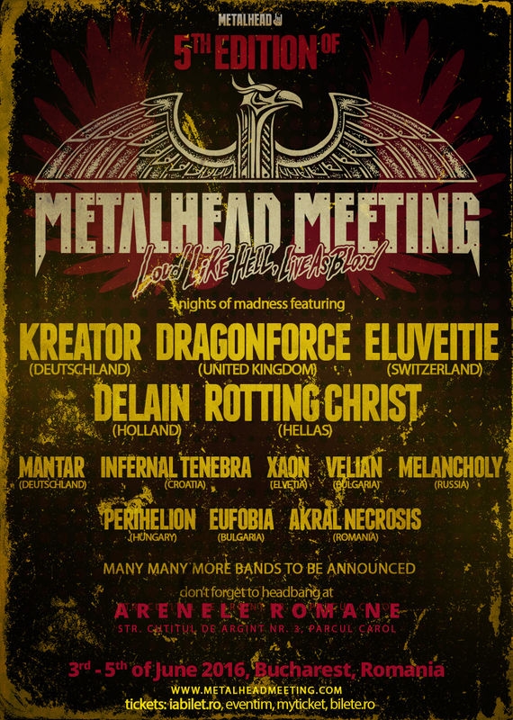 Inca 8 confirmari la festivalul Metalhead Meeting si earlybird prelungit