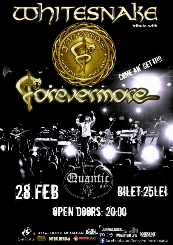 Concert Forevermore - tribut Whitesnake in Quantic Pub 2