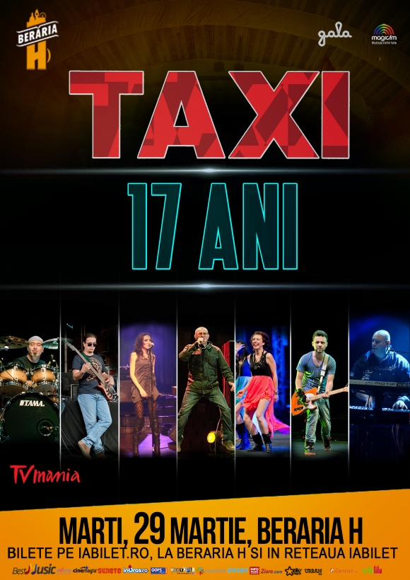 Concert aniversar Taxi - 17 ani, in Beraria H