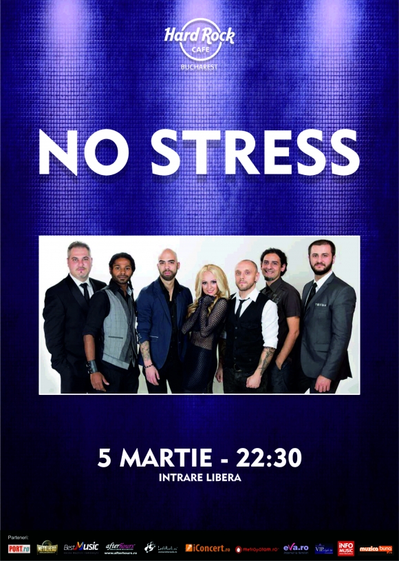 Concert NO STRESS la Hard Rock Cafe