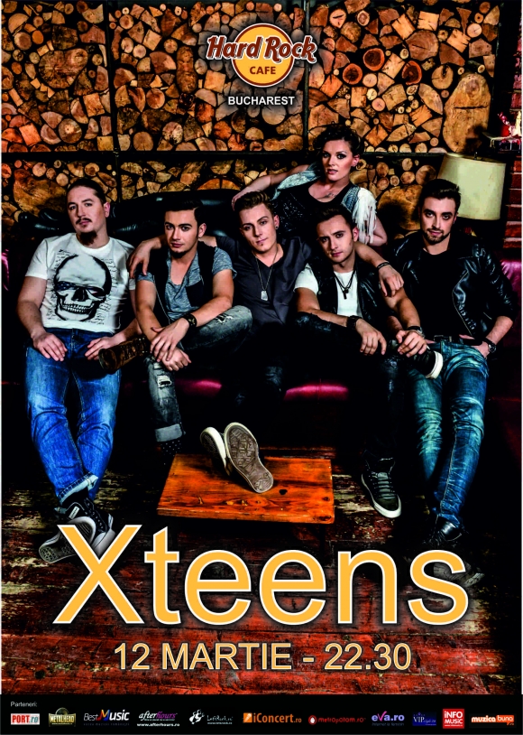 Concert Xteens la Hard Rock Cafe, Bucuresti