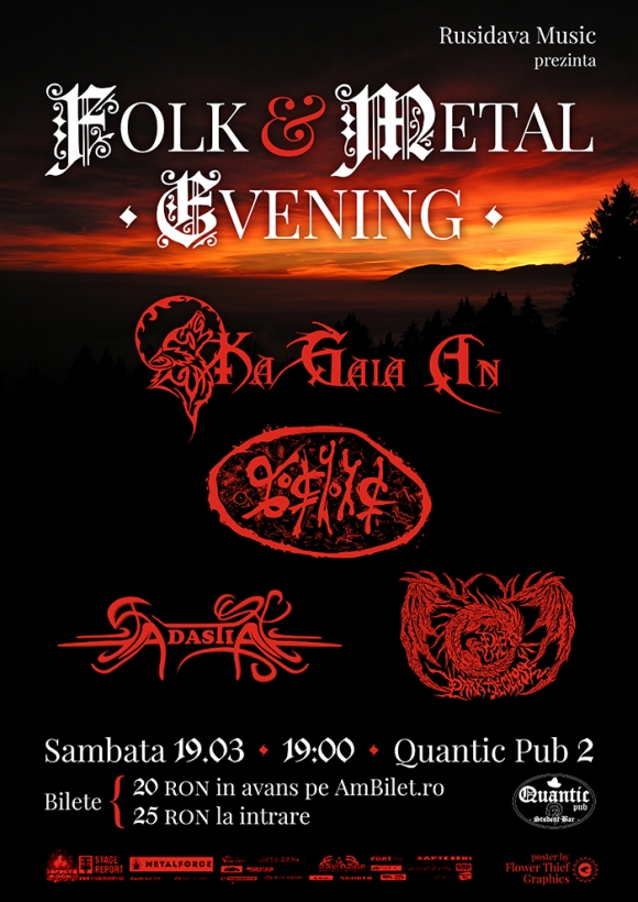 Program 'Folk Metal Evening' in Quantic Pub 2