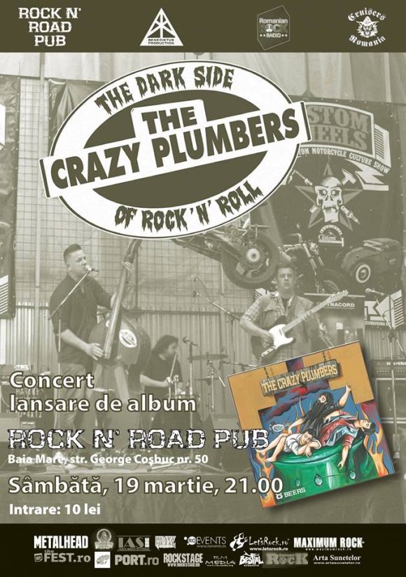 The Crazy Plumbers in concert la Baia Mare