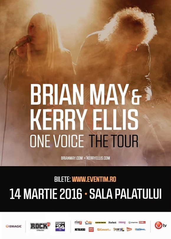 Ultimele detalii despre concertul Brian May si Kerry Ellis