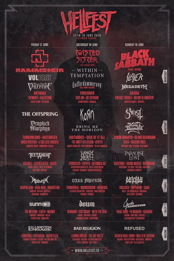 Hellfest Open Air 2016, Clisson