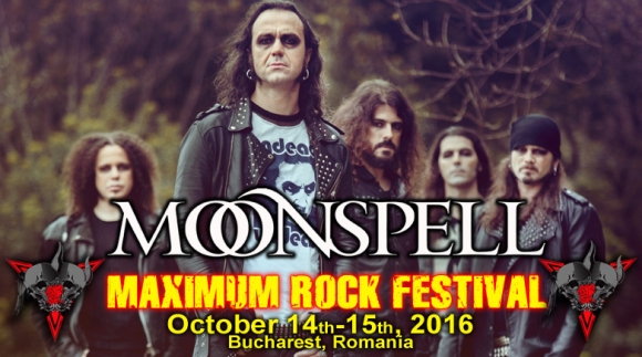 Trupa Moonspell e confirmata la Maximum Rock Festival 2016