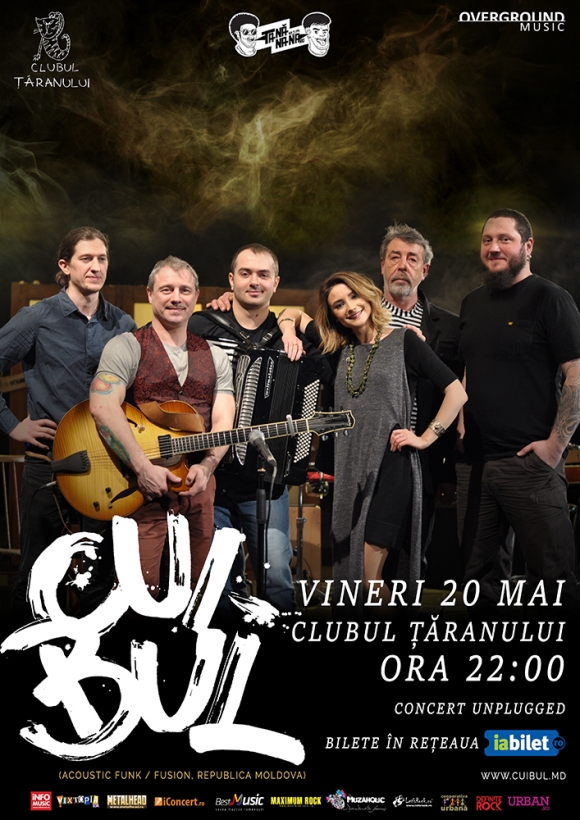 Concert unplugged al trupei Cuibul din Chisinau la Clubul Taranului