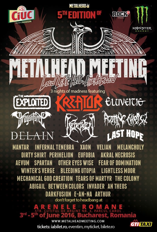 Informatii utile si reguli de acces la METALHEAD Meeting Festival 2016