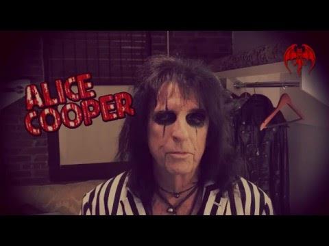 Mesajul lui Alice Cooper pentru publicul din Romania