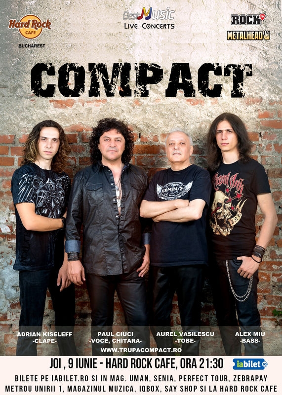 Concert Compact - Remember the 80s, la Hard Rock Cafe