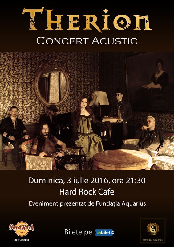 Concert acustic Therion la Hard Rock Cafe