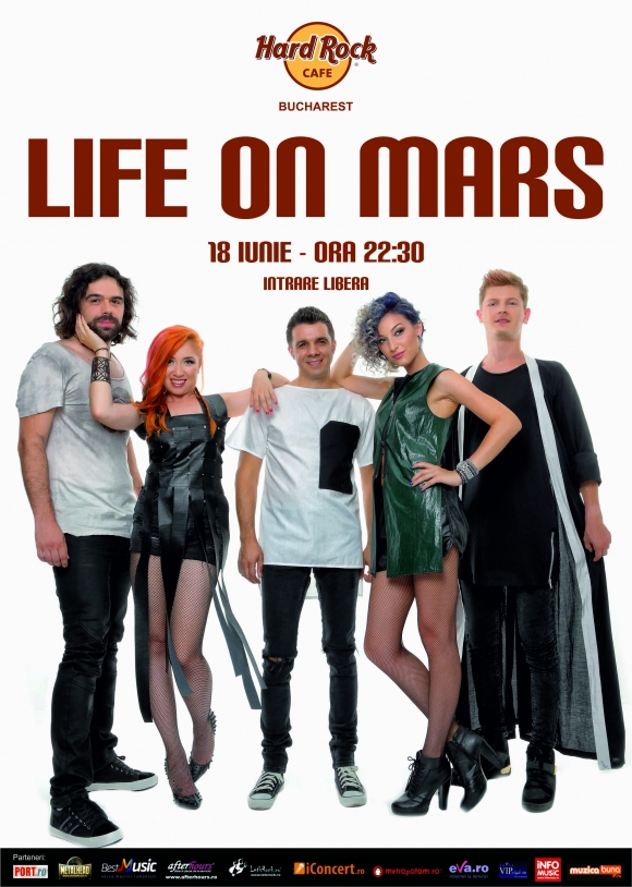 Un nou concert Life on Mars la Hard Rock Cafe