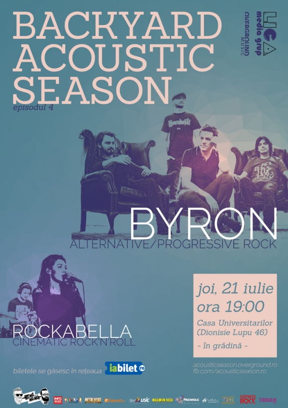 Concert byron si Rockabella la Backyard Acoustic Weekend