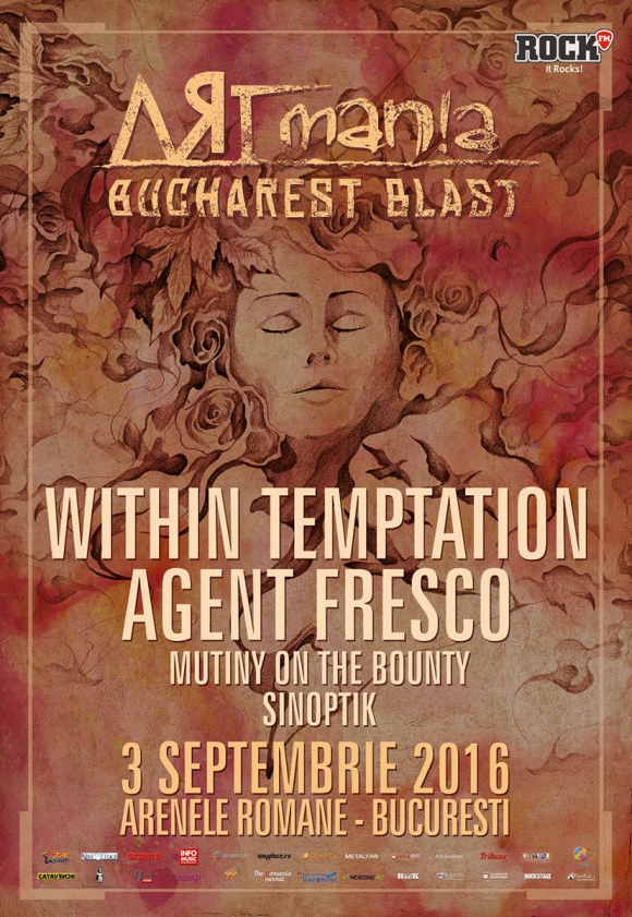 Within Temptation confirma participarea la prima editie ARTmania Bucharest Blast