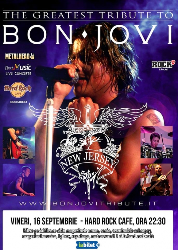 Concert New Jersey - Bon Jovi Tribute la Hard Rock Cafe