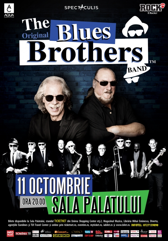 Concertul The Original Blues Brothers Band isi modifica data