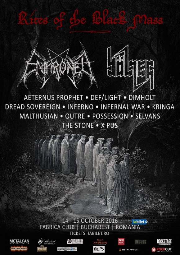 Lineup final pentru festivalul Rites of the Black Mass