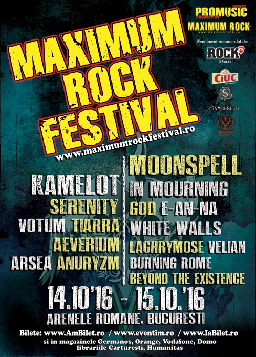 Ai 10 motive pentru care trebuie sa vii neaparat la Maximum Rock Festival 2016