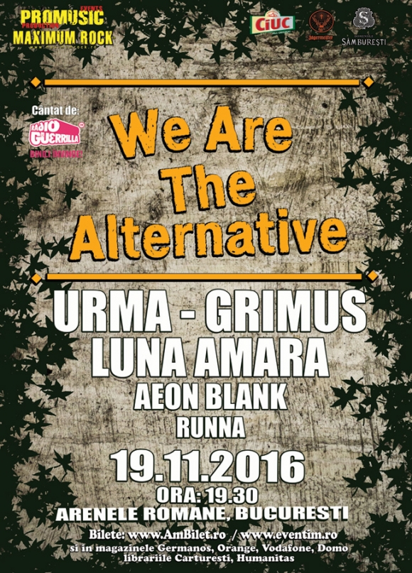 Debutul trupei Runna va avea loc la We Are The Alternative