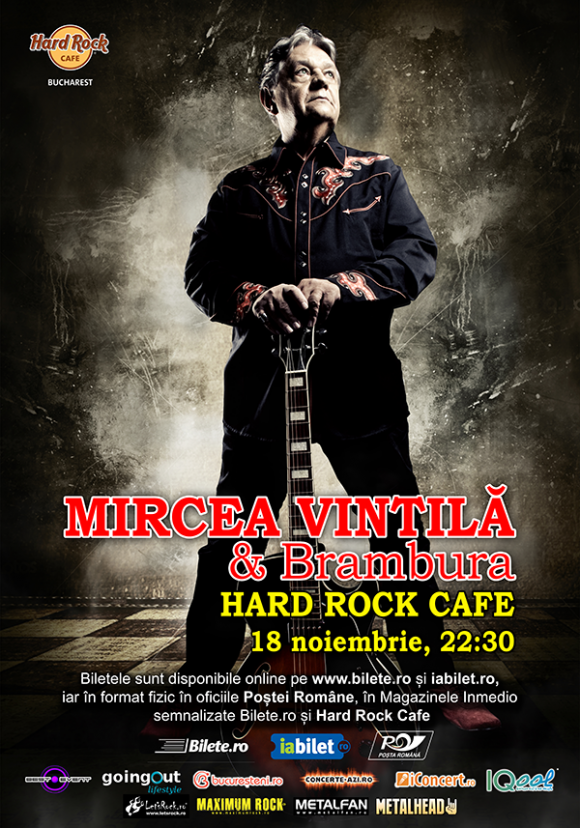 Noutati despre concertul Mircea Vintila si Brambura de la Hard Rock Cafe