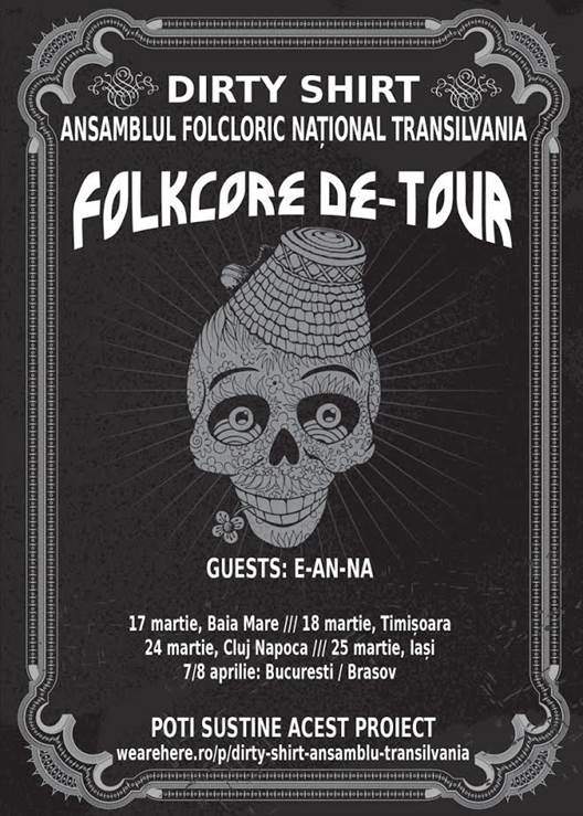 Trupa Dirty Shirt face apel la fani pentru sustinerea turneului „FolkCore Detour”