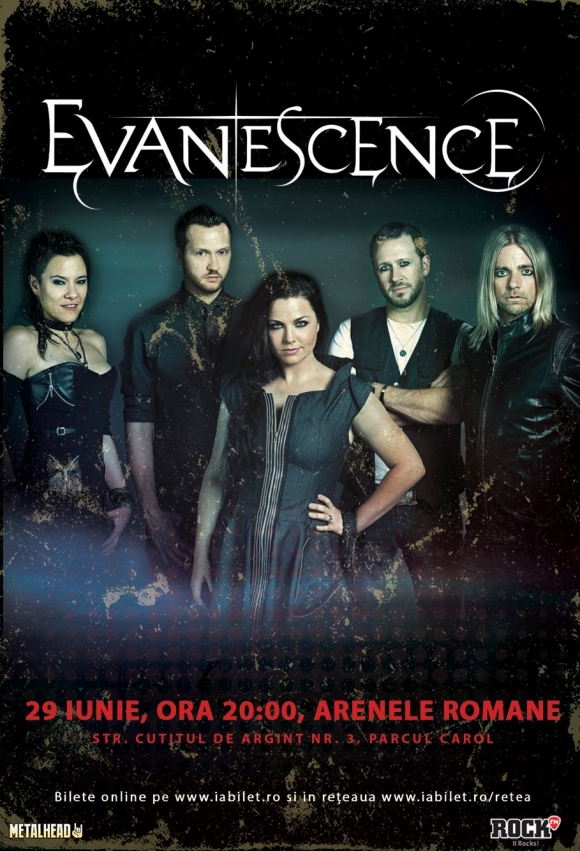 Concert Evanescence la Arenele Romane