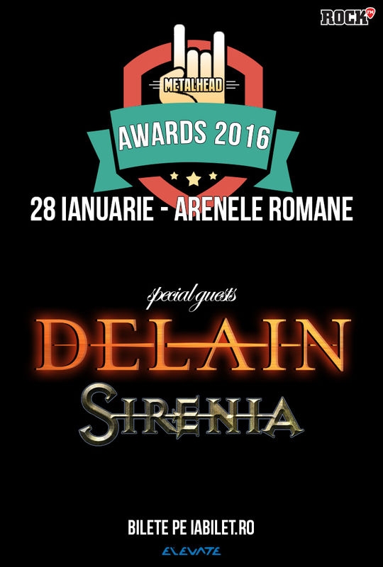 Gala Metalhead Awards care se muta la Arenele Romane