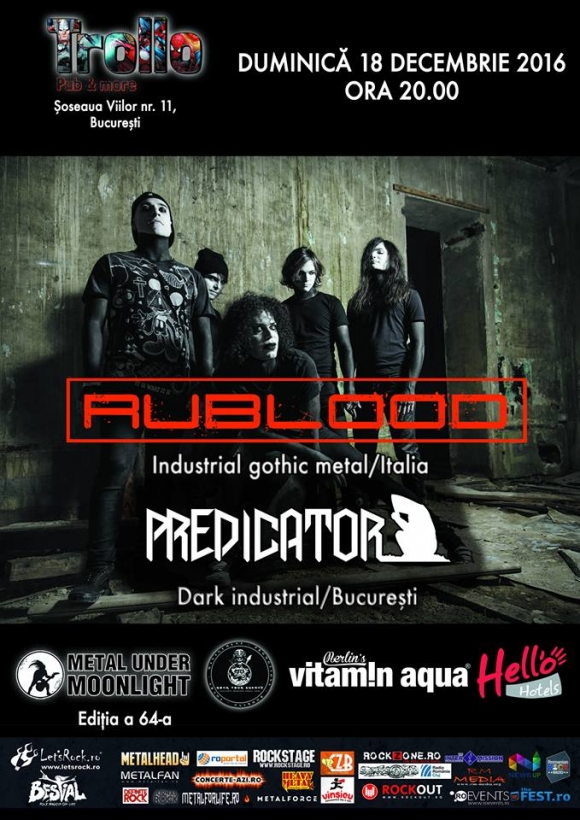 RUBLOOD, Predicator (Metal Under Moonlight LXIV, 18.12.2016)