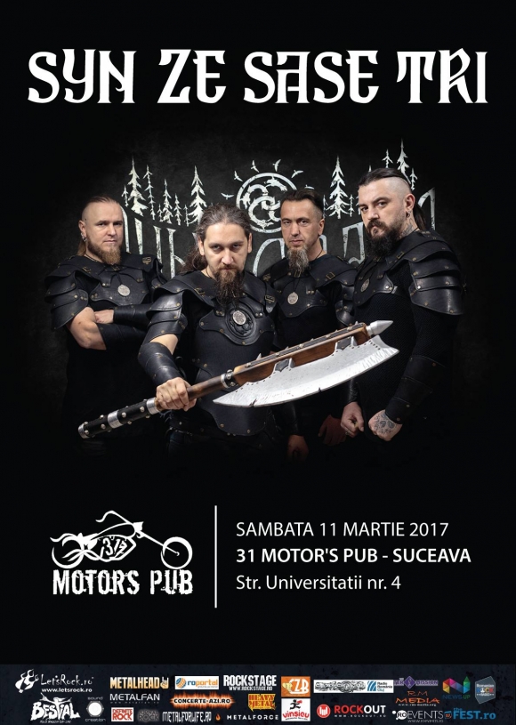 Concert Syn Ze Sase Tri pentru prima data in Suceava