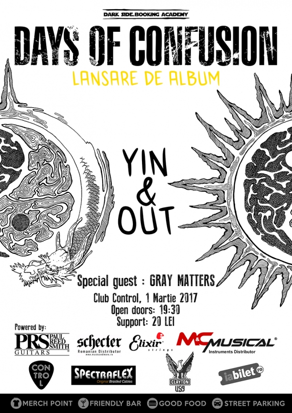 Days Of Confusion lanseaza Yin & Out, primul album al formatiei, in club Control