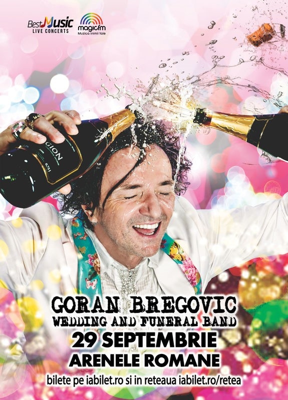 Goran Bregovic va concerta la Arele Romane din Bucuresti pe 29 septembrie 2017