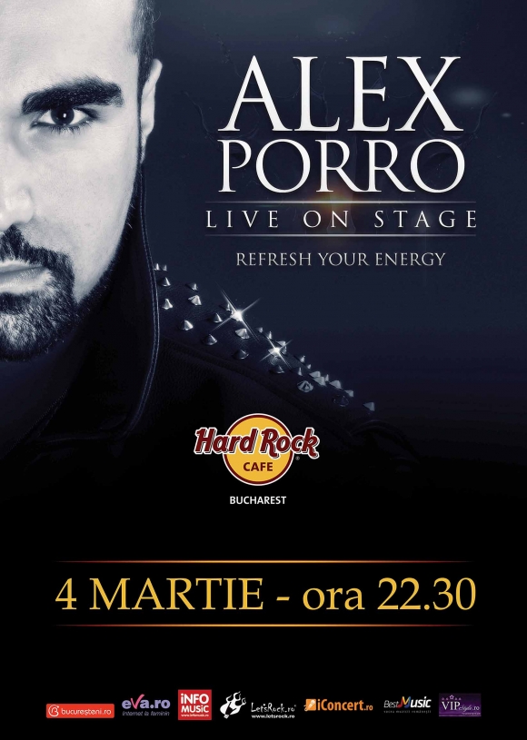 Concert Alex Porro Band la Hard Rock Cafe