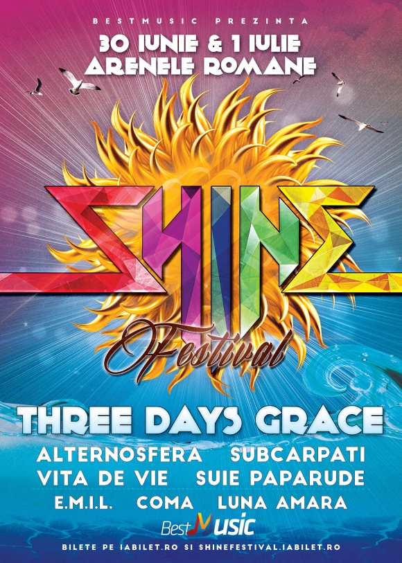 Primele nume confirmate la a patra editie Shine Festival 2017