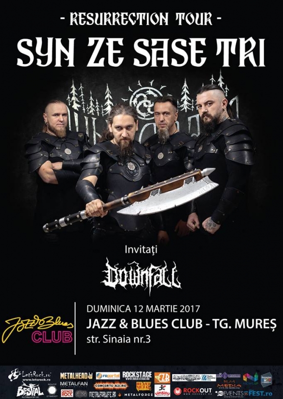 Weekend black metal cu Syn Ze Sase Tri si Downfall la Iasi, Suceava si Targu Mures