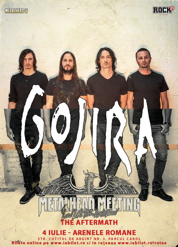 Biletele Golden Circle pentru concertul Gojira de la Bucuresti sunt Sold Out