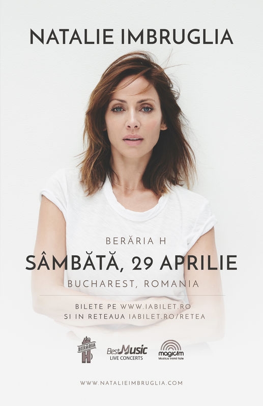 Categoria A de bilete pentru concertul Natalie Imbruglia la Bucuresti este Sold Out