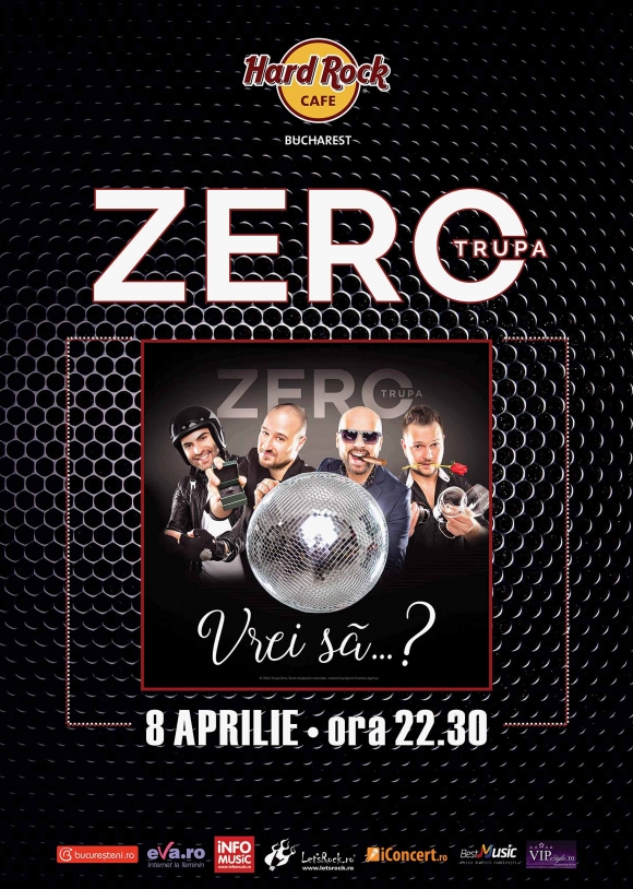 Trupa Zero concerteaza la Hard Rock Cafe