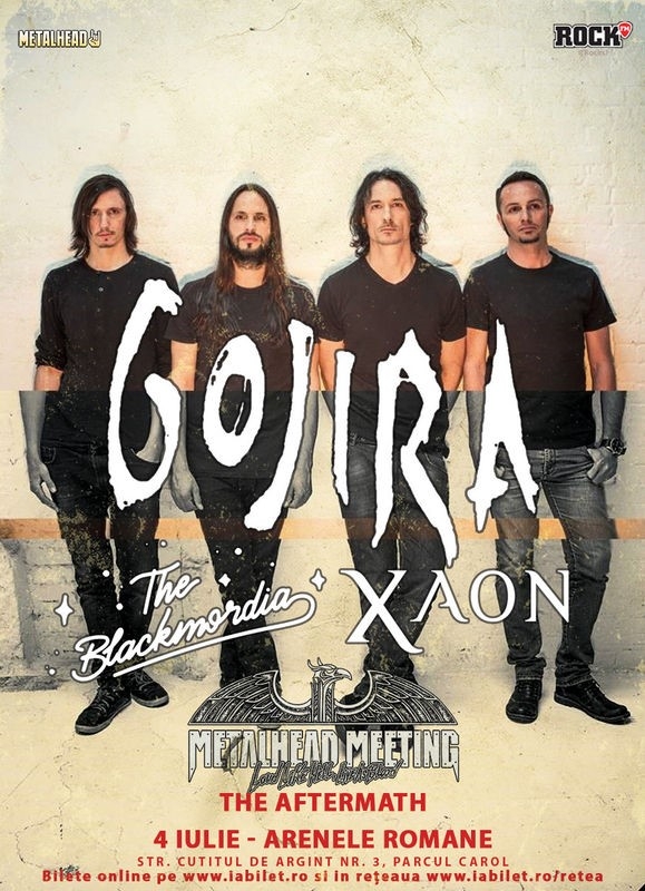 Concert Gojira la Bucuresti: Program si reguli de acces