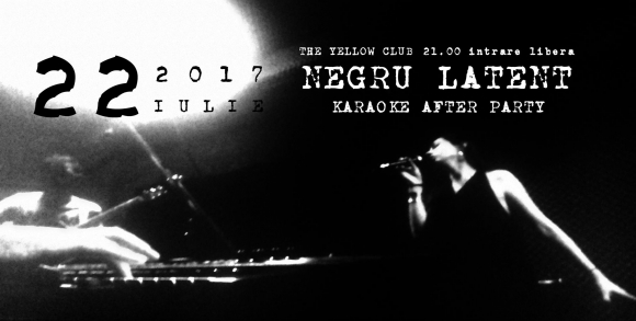 Concert Negru Latent in Yellow Club