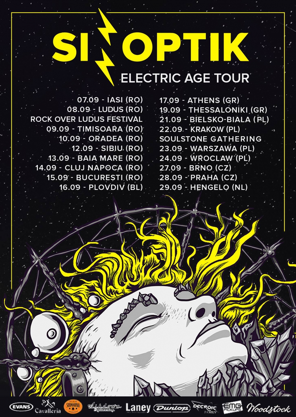 Trupa Sinoptik concerteaza in Romania in cadrul turneului The Electric Age din luna septembrie