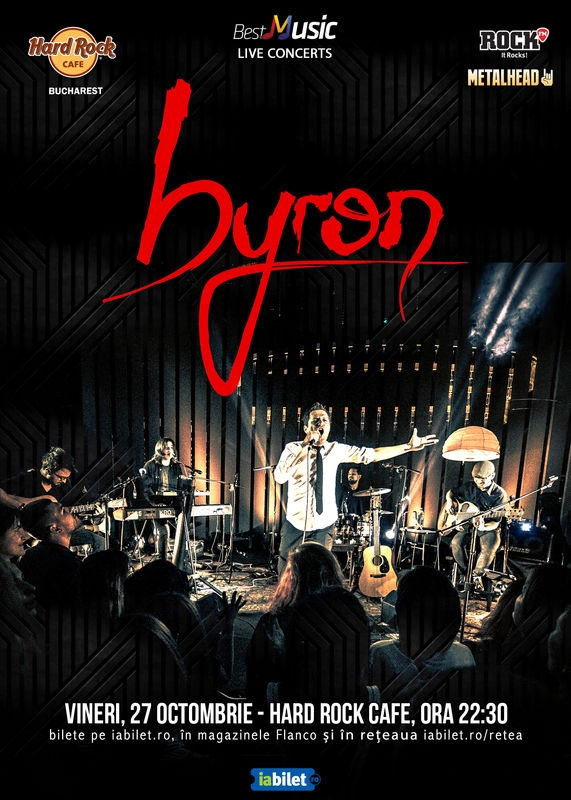 Concert acustic byron la Hard Rock Cafe