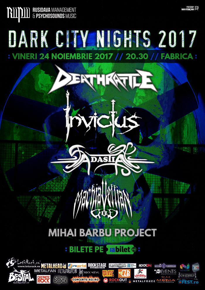 Concertele 'Dark City Nights' se reintorc in Fabrica