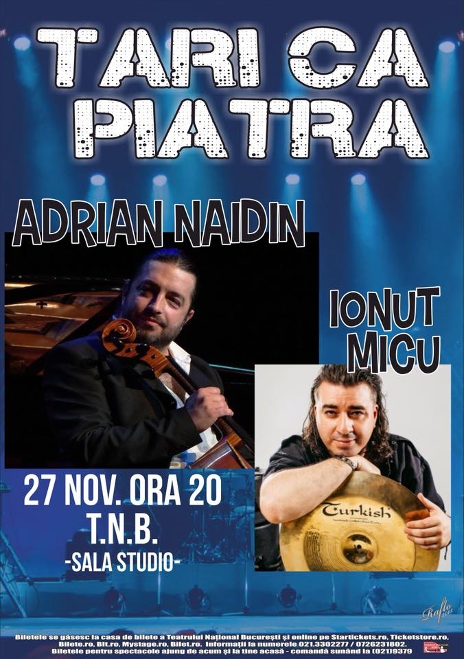 Violoncelistul Adrian Naidin revine in forta la Teatrul National din Bucuresti