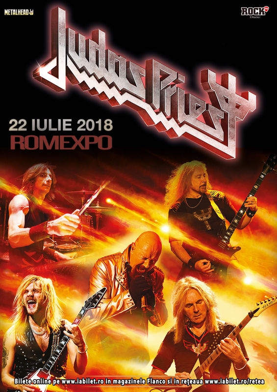 Ultima săptămână de bilete reduse pentru concertul Judas Priest de la București