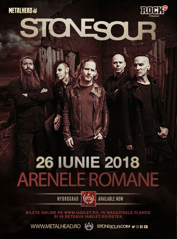 Trupa STONE SOUR va sustine un concert la Arenele Romane din Bucuresti