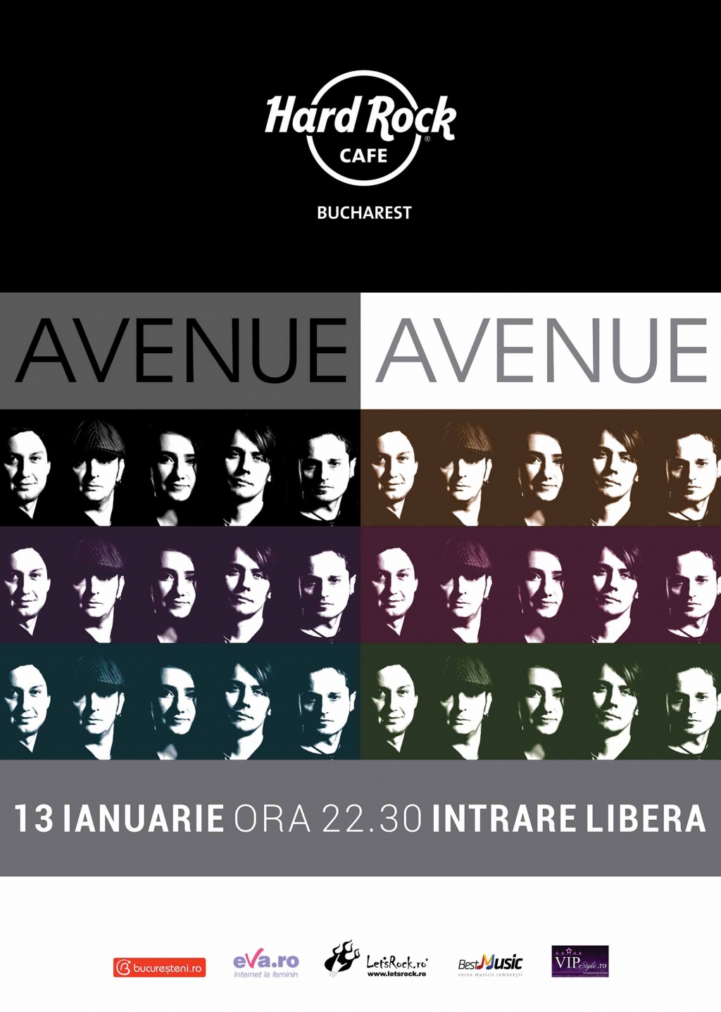 Avenue concerteaza la Hard Rock Cafe