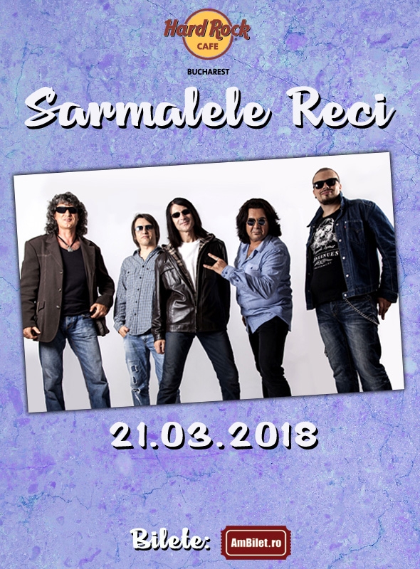 Concert Sarmalele Reci la Hard Rock Cafe